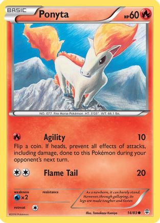 [PKM-C] Ponyta (14/83) [XY: Generations]