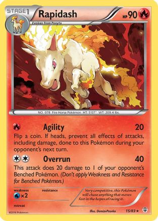 [PKM-R] Rapidash (15/83) [XY: Generations]