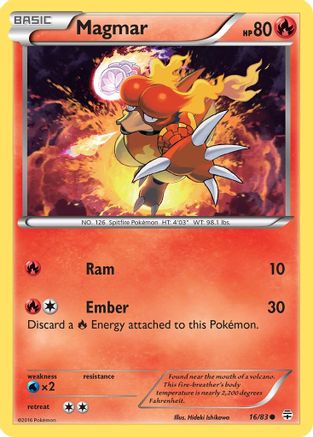[PKM] Magmar (16/83) [XY: Generations]