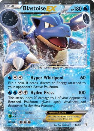 [PKM] Blastoise EX (17/83) [XY: Generations]