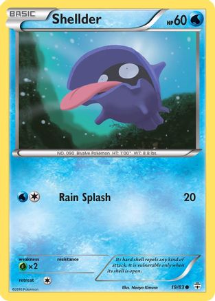 [PKM] Shellder (19/83) [XY: Generations]