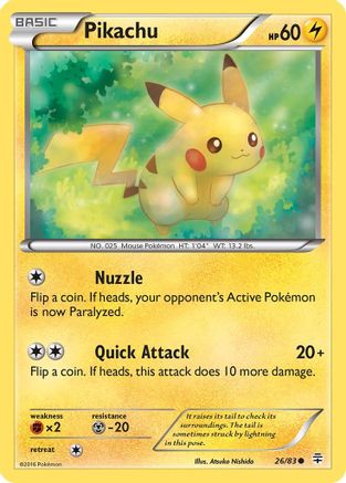 [PKM] Pikachu (26/83) [XY: Generations]