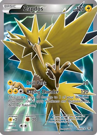 [PKM] Zapdos (29/83) [XY: Generations]