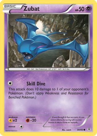 [PKM] Zubat (30/83) [XY: Generations]