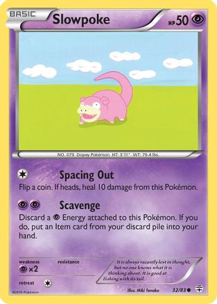 [PKM] Slowpoke (32/83) [XY: Generations]