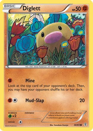 [PKM] Diglett (38/83) [XY: Generations]