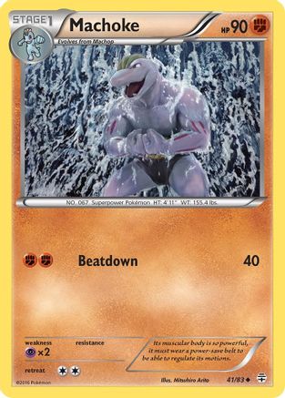 [PKM-C] Machoke (41/83) [XY: Generations]