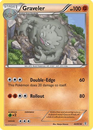 [PKM] Graveler (44/83) [XY: Generations]