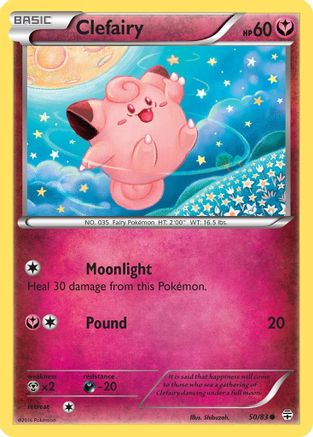[PKM] Clefairy (50/83) [XY: Generations]