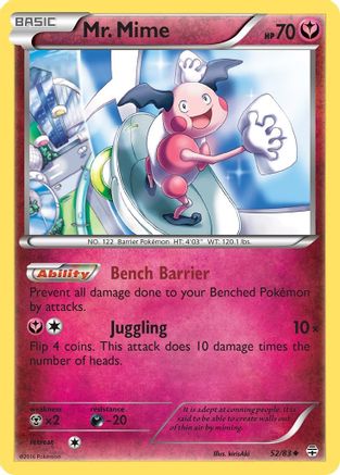 [PKM] Mr. Mime (52/83) [XY: Generations]