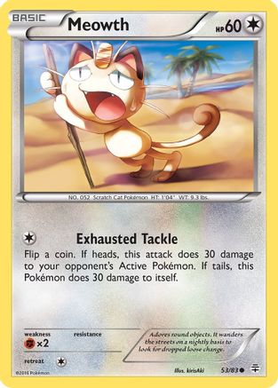 [PKM] Meowth (53/83) [XY: Generations]