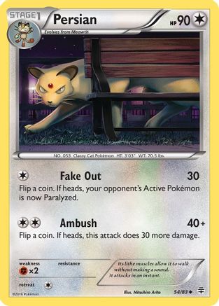 [PKM-C] Persian (54/83) [XY: Generations]