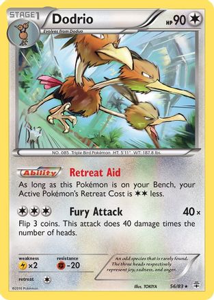[PKM-R] Dodrio (56/83) [XY: Generations]