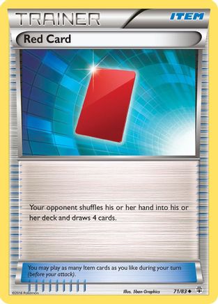 [TR] Red Card (71/83) [XY: Generations]