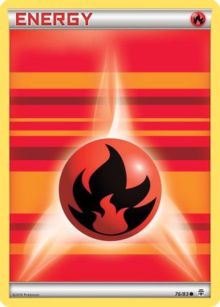 [BE] Fire Energy (76/83) [XY: Generations]