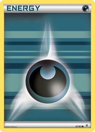 [PKM BE] Darkness Energy (81/83) [XY: Generations]