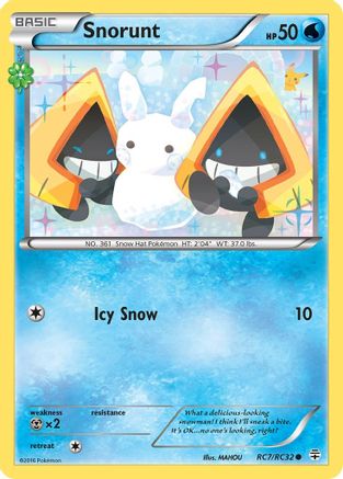 [PKM-C] Snorunt (RC7/RC32) [XY: Generations]