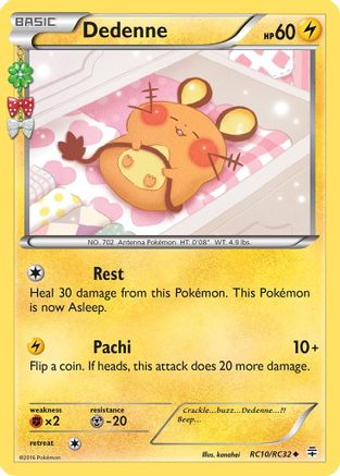 [PKM] Dedenne (RC10/RC32) [XY: Generations]