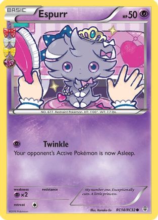 [PKM-C] Espurr (RC14/RC32) [XY: Generations]