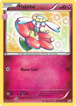 [PKM] Flabebe (RC17/RC32) [XY: Generations]