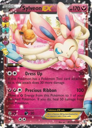 [PKM-R] Sylveon EX (RC21/RC32) [XY: Generations] - Misty Mountain Games