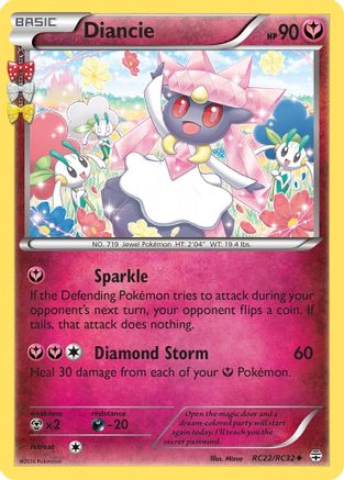 [PKM-C] Diancie (RC22/RC32) [XY: Generations]