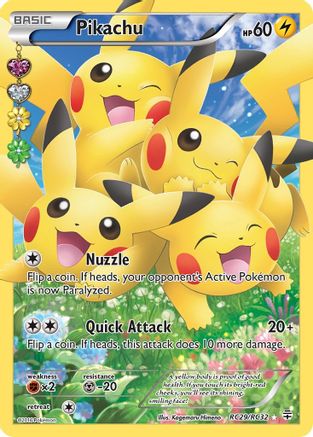 [PKM-R] Pikachu (RC29/RC32) [XY: Generations]