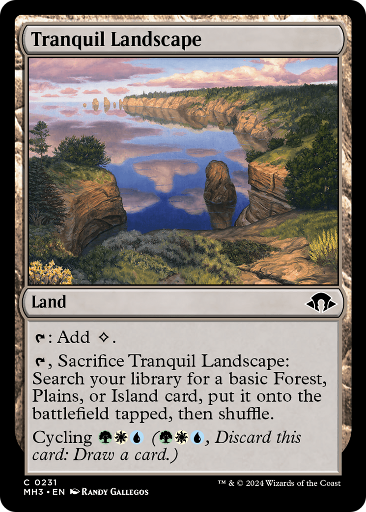 {C} Tranquil Landscape [Modern Horizons 3][MH3 231]