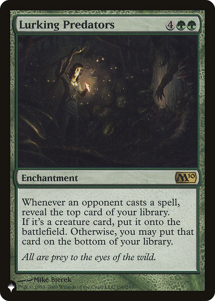 Lurking Predators [LIST 190/249]