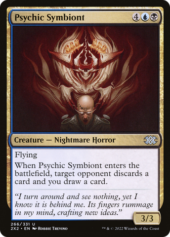{C} Psychic Symbiont [Double Masters 2022][2X2 266]