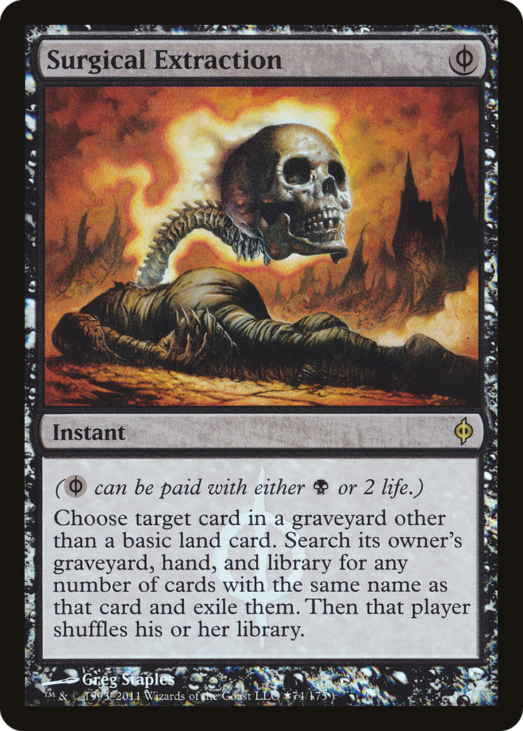 {R} Surgical Extraction (Buy-A-Box) [New Phyrexia Promos][PA NPH 074] - Misty Mountain Games