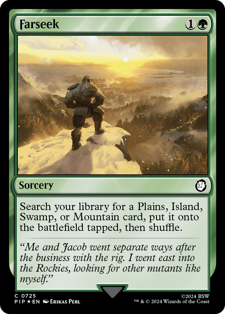 {C} Farseek (Surge Foil) [Fallout][PIP 725]