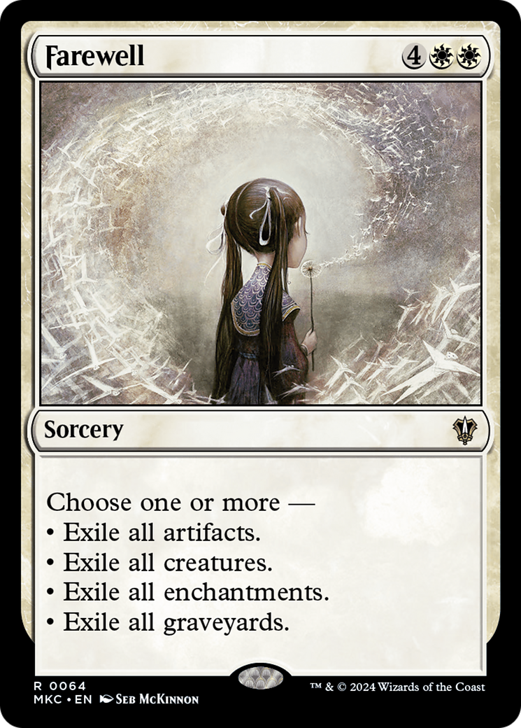 {R} Farewell [Murders at Karlov Manor Commander][MKC 064]