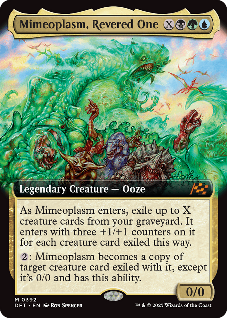{@R} Mimeoplasm, Revered One (Extended Art) [Aetherdrift][DFT 392]