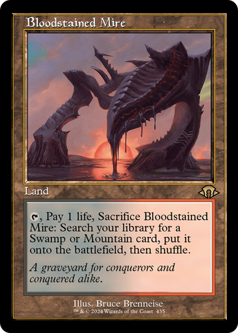 {R} Bloodstained Mire (Retro) [Modern Horizons 3][MH3 435]