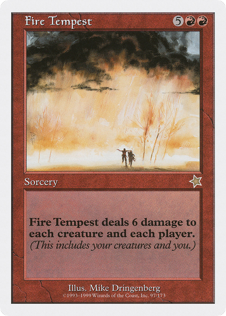 {R} Fire Tempest [Starter 1999][S99 097] - Misty Mountain Games