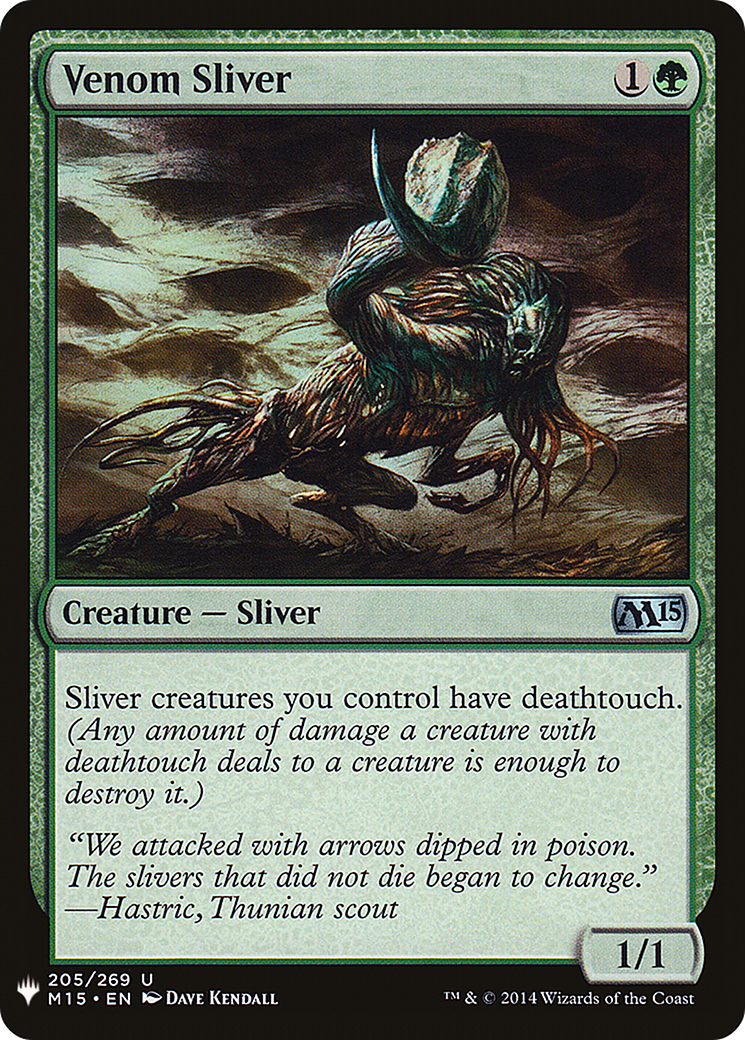 {C} Venom Sliver [Mystery Booster][LS M15 205]
