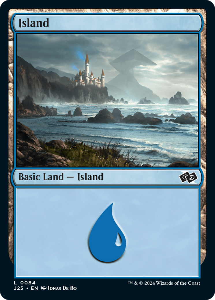 {B}[J25 084] Island (84) [Foundations Jumpstart]