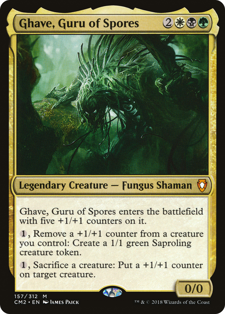 {R} Ghave, Guru of Spores [Commander Anthology Volume II][CM2 157] - Misty Mountain Games