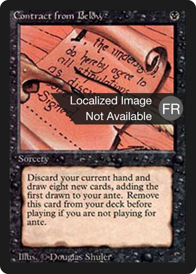 {F} Contract from Below [Foreign Black Border][FBB 3ED 097]