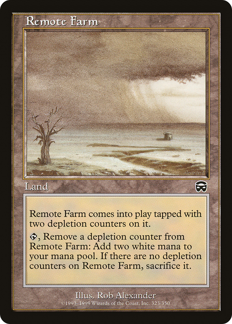 {C} Remote Farm [Mercadian Masques][MMQ 323]