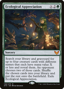 {R} Ecological Appreciation [Strixhaven: School of Mages][STX 128]