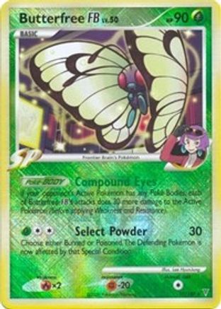 [PKM] Butterfree FB LV.50 (17/147) (League Promo) [Platinum: Supreme Victors]