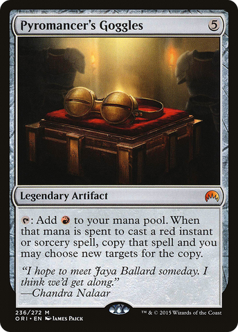 {R} Pyromancer's Goggles [Magic Origins][ORI 236]
