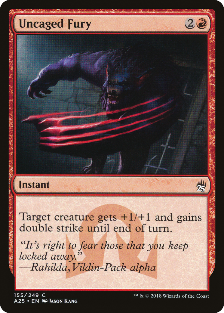 {C} Uncaged Fury [Masters 25][A25 155] - Misty Mountain Games