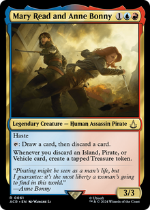 {R} Mary Read and Anne Bonny [Assassin's Creed][ACR 061]