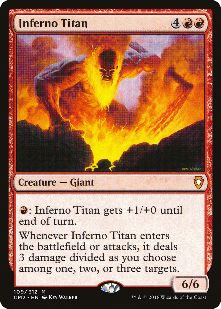 {R} Inferno Titan [Commander Anthology Volume II][CM2 109] - Misty Mountain Games