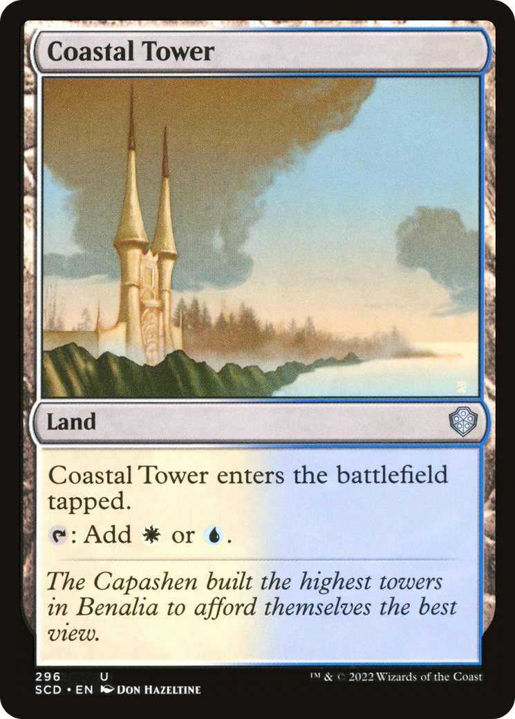 {C} Coastal Tower [Starter Commander Decks][SCD 296]
