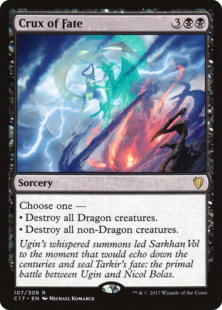 {R} Crux of Fate [Commander 2017][C17 107] - Misty Mountain Games