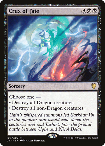 {R} Crux of Fate [Commander 2017][C17 107]
